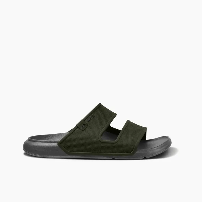 Reef Slides Oasis Double Up Greyolive 8211 Men