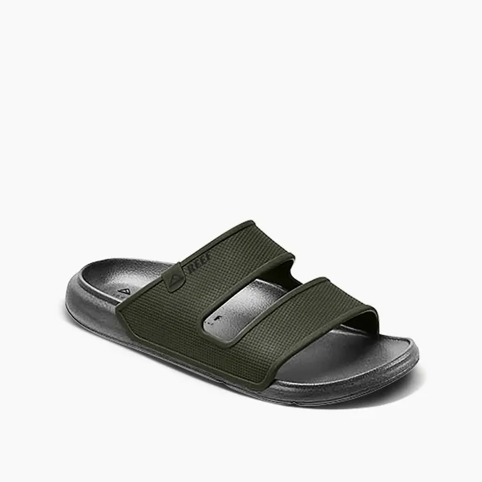 Reef Slides Oasis Double Up Greyolive 8211 Men