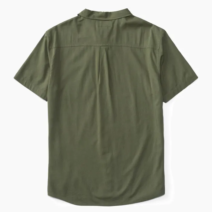Reef TShirts and Shirts Collins Short Sleeve Shirt Olivine 8211 Men Reef TShirts and Shirts Collins Short Sleeve Shirt Olivine 8211 Men