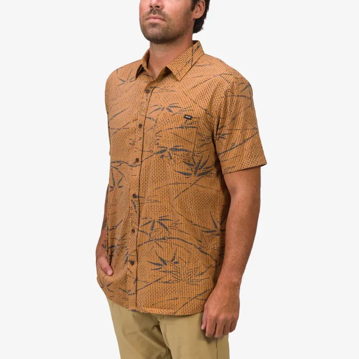 Reef TShirts and Shirts Stanley Short Sleeve Woven Shirt Cathay Spice 8211 Men Reef TShirts and Shirts Stanley Short Sleeve Woven Shirt Cathay Spice 8211 Men