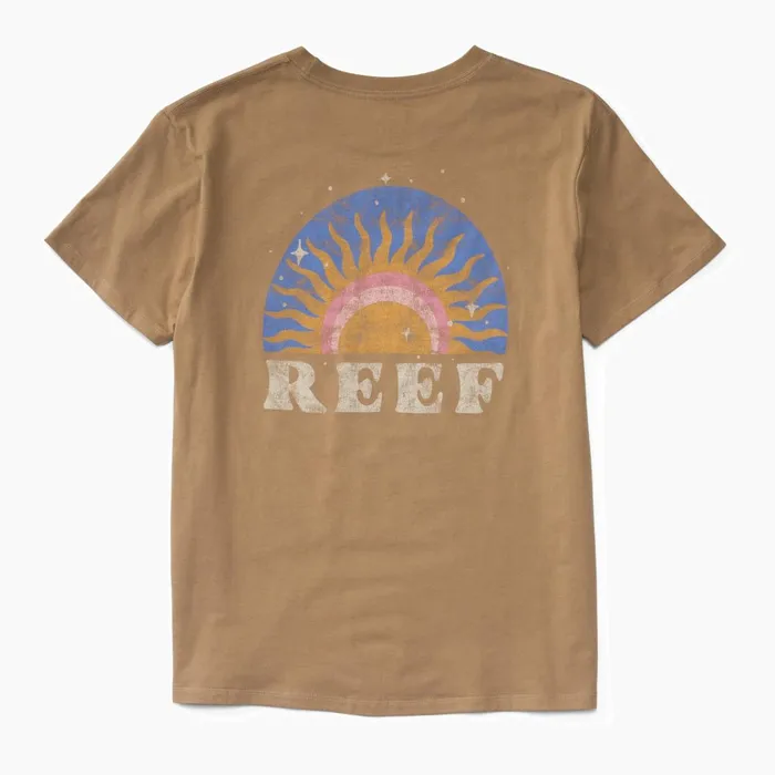 Reef TShirts Tanks and Dresses Ali Boyfriend Tee Lead Grey 8211 Women Reef TShirts Tanks and Dresses Ali Boyfriend Tee Lead Grey 8211 Women