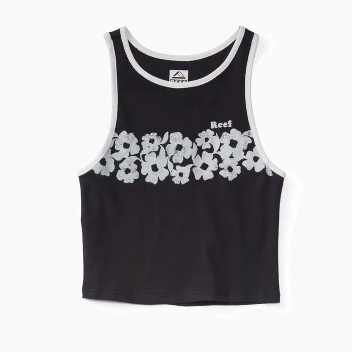 Reef TShirts Tanks and Dresses Sahara Tank Top Caviar 8211 Women Reef TShirts Tanks and Dresses Sahara Tank Top Caviar 8211 Women