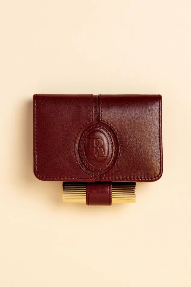 Rouje KIKI Wallet Nappa Bordeaux Women Small Leather Goods