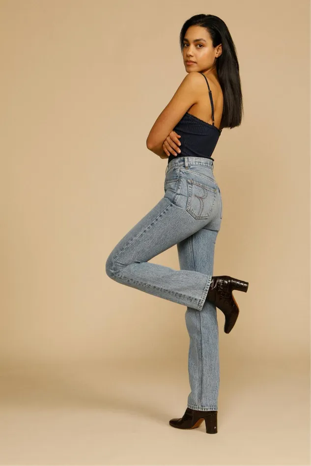 Rouje MONTMARTRE Jeans Indigo Vintage Wash Women Pants