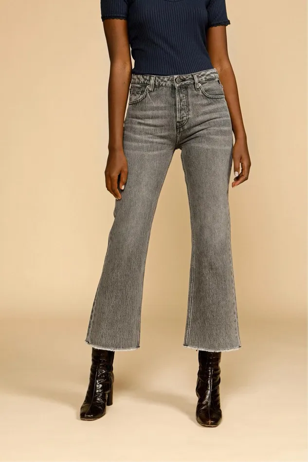 Rouje OPERA Jeans Noir Vintage Wash Women Pants