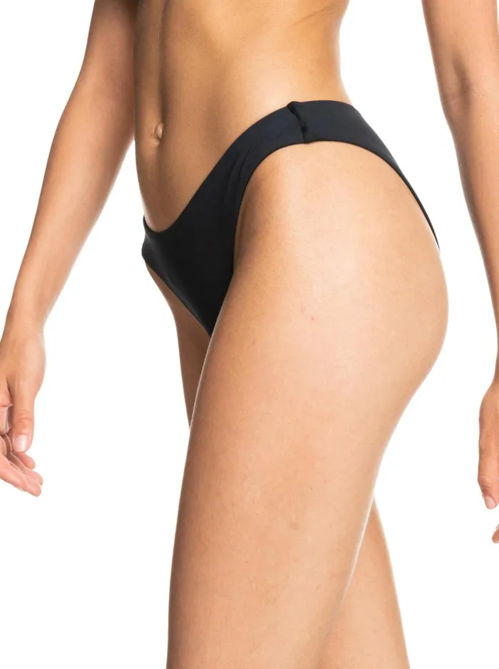 Roxy Bikini Bottoms Beach Classics High Leg Bikini Bottoms Anthracite 8211 Women