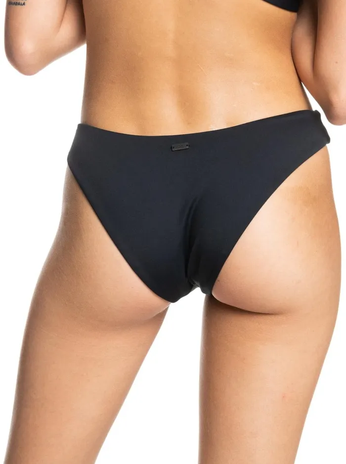 Roxy Bikini Bottoms Beach Classics High Leg Bikini Bottoms Anthracite 8211 Women