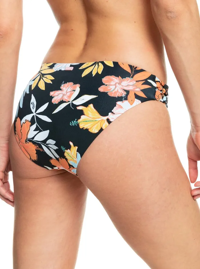Roxy Bikinis Beach Classics Hipster Bikini Bottoms Anthracite S Island Vibes 8211 Women