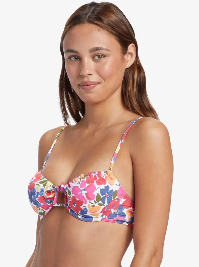 Roxy Bikinis Bloomin Babe Underwired Bralette Bikini Top Bloomin Babe 8211 Swim 8211 Women