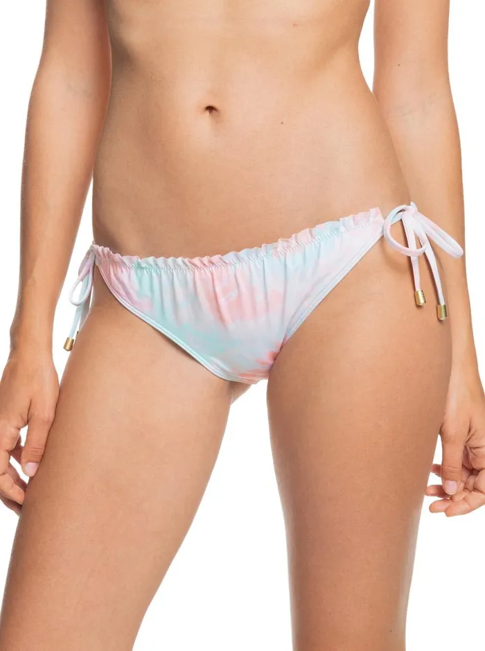 Roxy Bikinis Nautilus Tie Side Moderate Bikini Bottoms Peach Amber Nautilus Tie Dye S 8211 Women Roxy Bikinis Nautilus Tie Side Moderate Bikini Bottoms Peach Amber Nautilus Tie Dye S 8211 Women