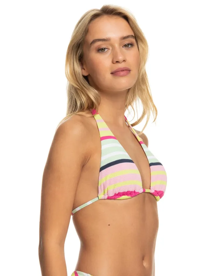 Roxy Bikinis Stripe Soul Tiki Tri Bikini Top Seacrest Stripe Soul 8211 Women