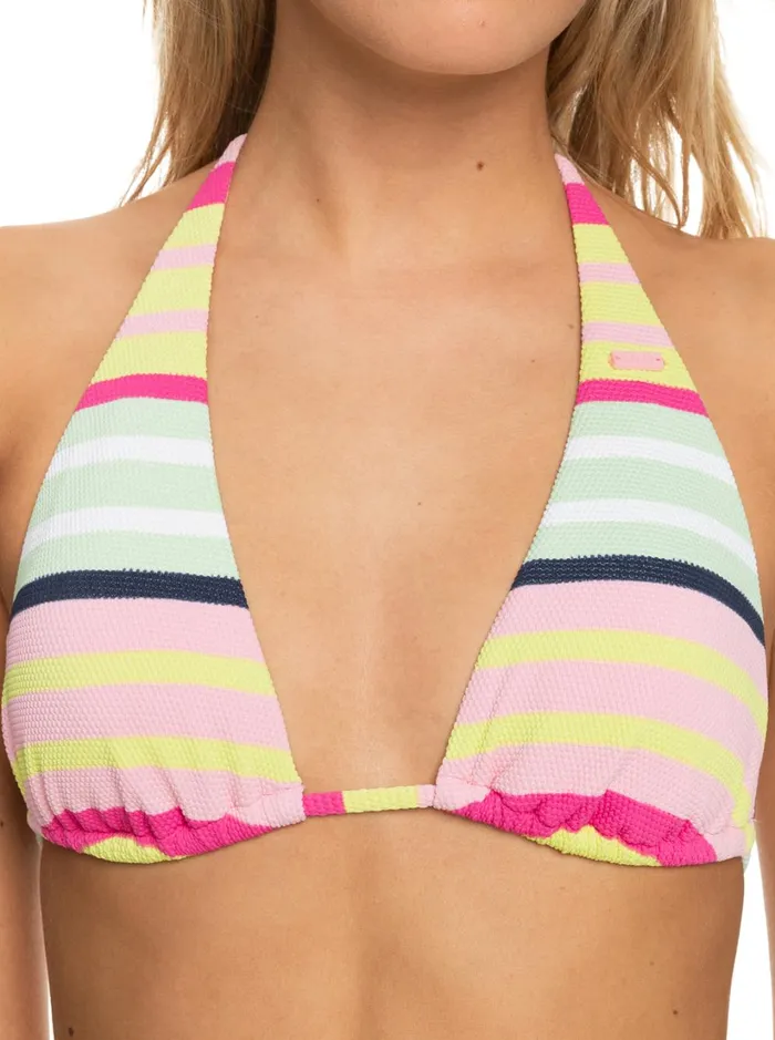 Roxy Bikinis Stripe Soul Tiki Tri Bikini Top Seacrest Stripe Soul 8211 Women