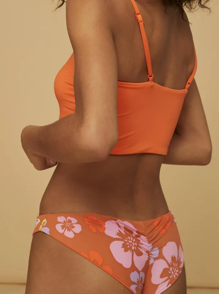 Roxy Bikinis SurfKindKate Cheeky Bikini Bottoms Sunburn Positivity Paradise 8211 Women