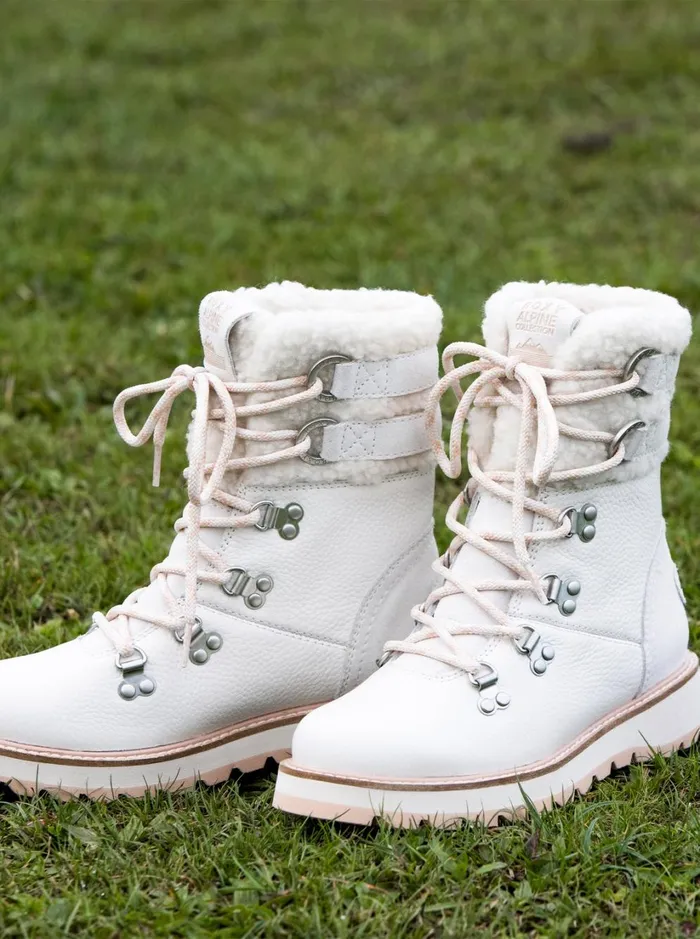Roxy Boots Brandi LaceUp Boots Off White 8211 Women