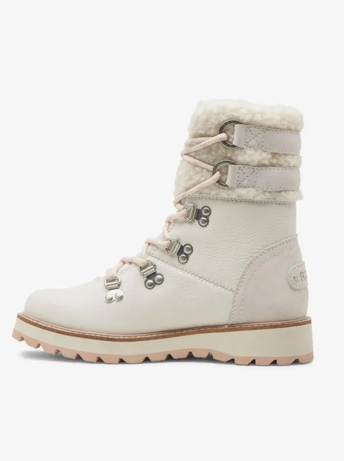 Roxy Boots Brandi LaceUp Boots Off White 8211 Women