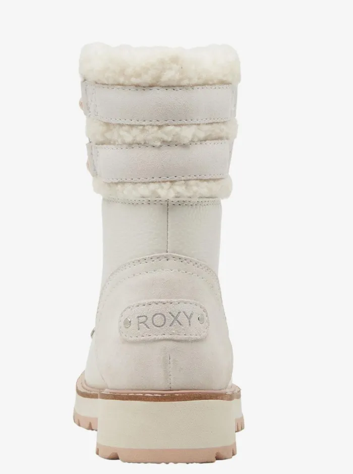 Roxy Boots Brandi LaceUp Boots Off White 8211 Women