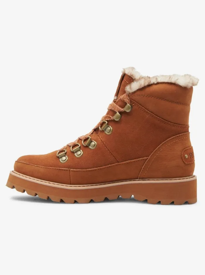 Roxy Boots Sadie LaceUp Boots Chestnut Brown 8211 Women