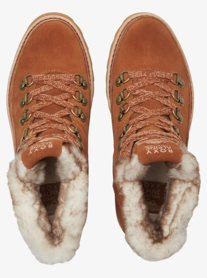Roxy Boots Sadie LaceUp Boots Chestnut Brown 8211 Women