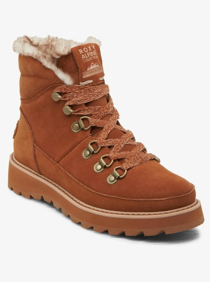Roxy Boots Sadie LaceUp Boots Chestnut Brown 8211 Women