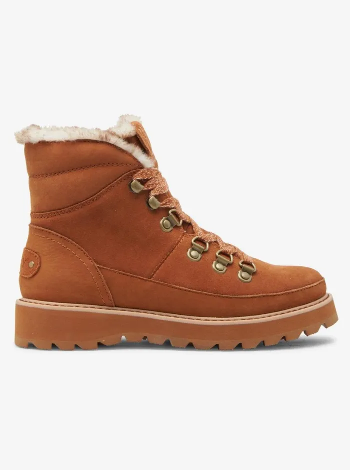 Roxy Boots Sadie LaceUp Boots Chestnut Brown 8211 Women