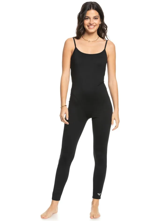 Roxy Bottoms Kelia Essential FullLength Bodysuit Anthracite 8211 Women