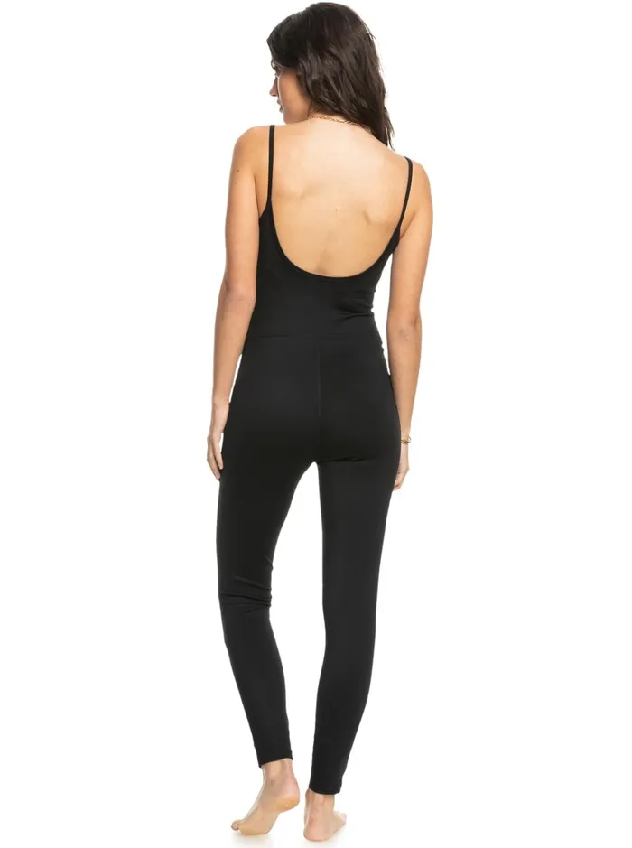 Roxy Bottoms Kelia Essential FullLength Bodysuit Anthracite 8211 Women