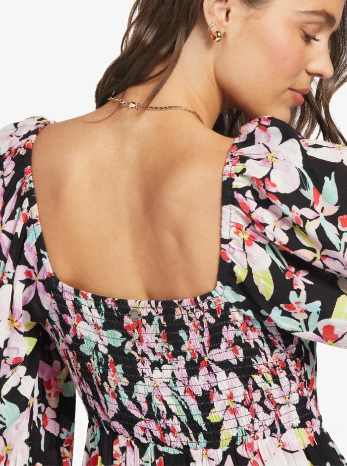 Roxy Dresses On Holiday Maxi Dress Anthracite New Life 8211 Women
