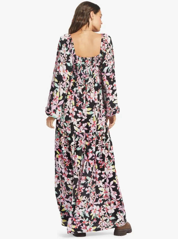 Roxy Dresses On Holiday Maxi Dress Anthracite New Life 8211 Women