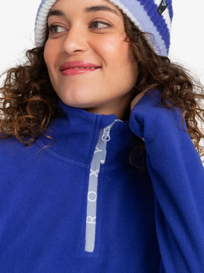 Roxy Fleece and Softshells Sayna Technical Half Zip Fleece Bluing 8211 Women