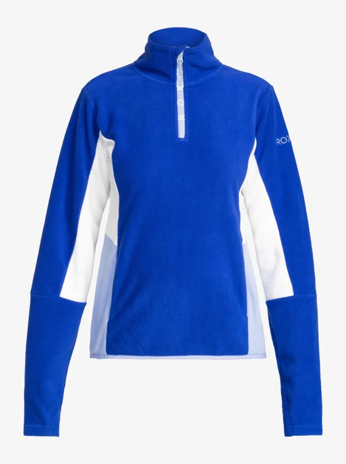 Roxy Fleece and Softshells Sayna Technical Half Zip Fleece Bluing 8211 Women