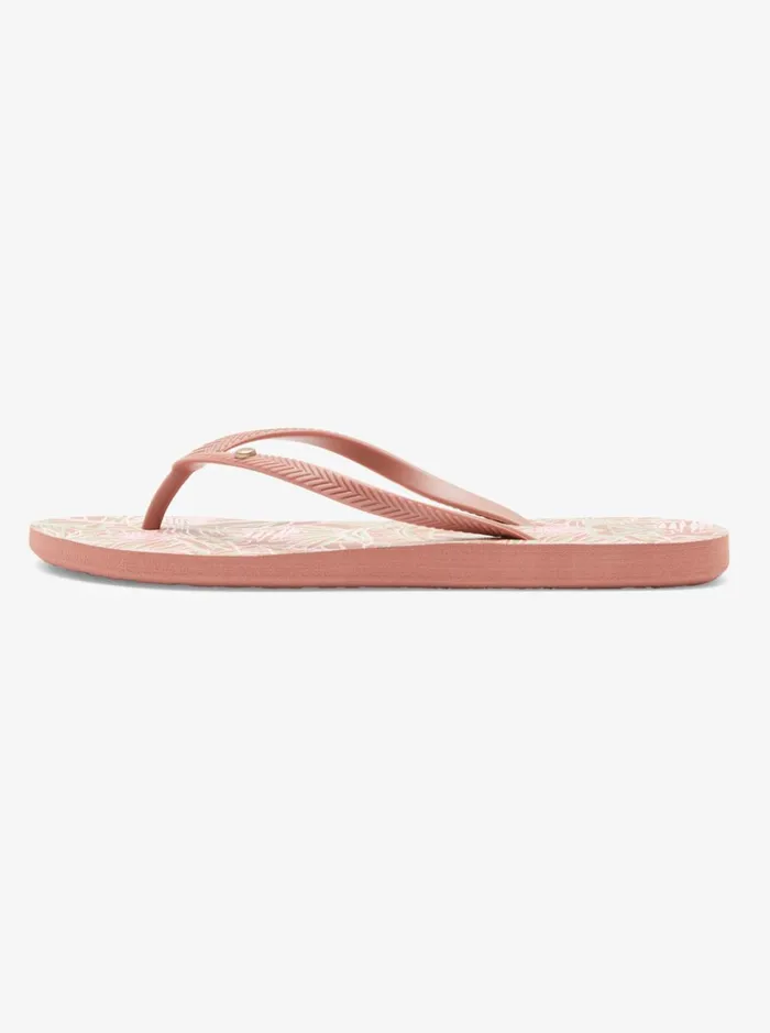 Roxy Flip Flops Bermuda Sandals Wood 8211 Women