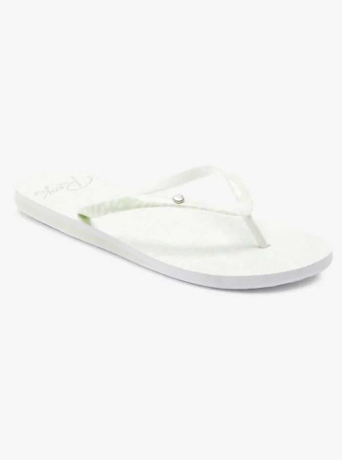 Roxy Flip Flops Portofino FlipFlops Lt Sage 8211 Women
