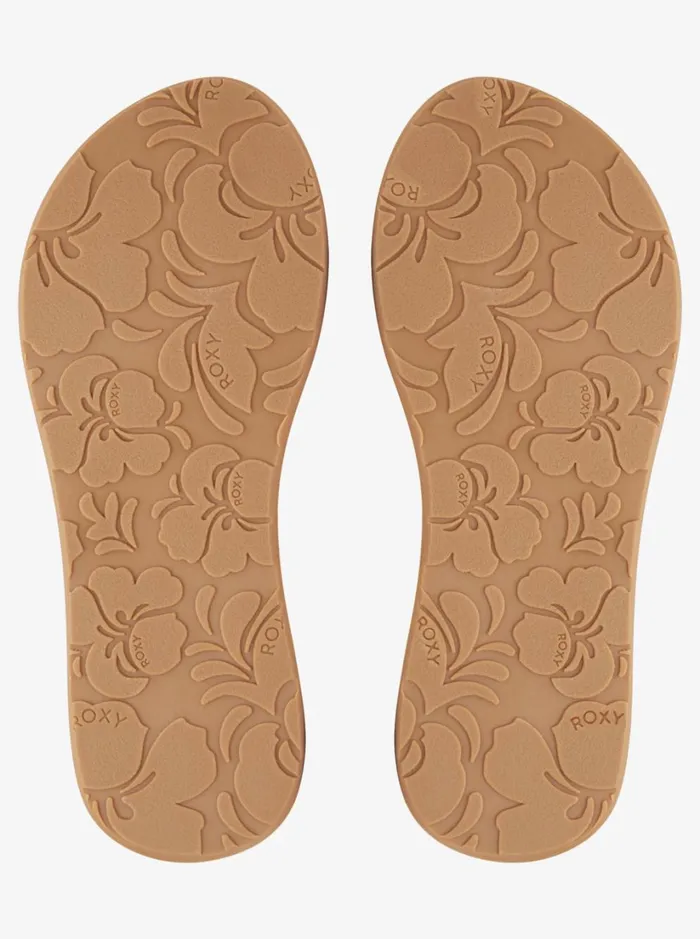 Roxy Flip Flops Tidepool Rope Sandals Fall Leaf Multi 8211 Women