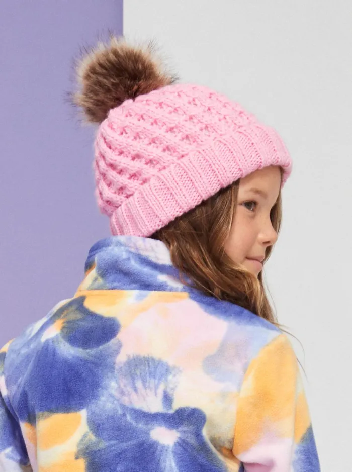 Roxy Girls Snow Girl039s 416 Blizzard Beanie Pink Frosting 8211 Women