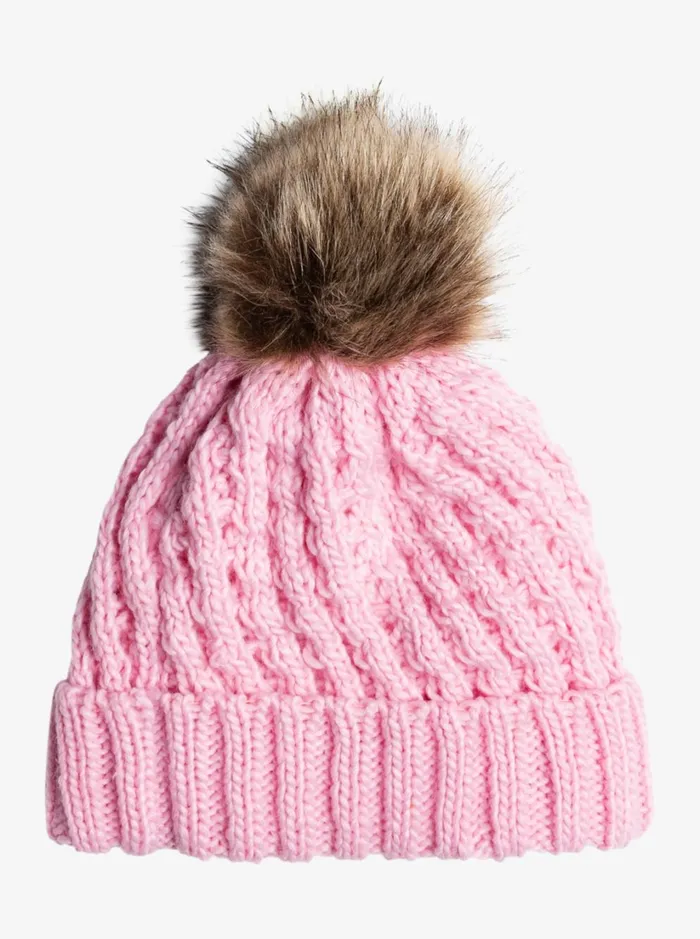 Roxy Girls Snow Girl039s 416 Blizzard Beanie Pink Frosting 8211 Women