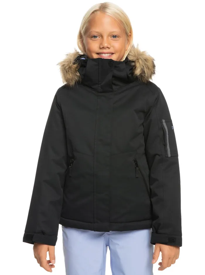 Roxy Girls Snow Girl039s 416 Meade Technical Snow Jacket True Black 8211 Women Roxy Girls Snow Girl039s 416 Meade Technical Snow Jacket True Black 8211 Women