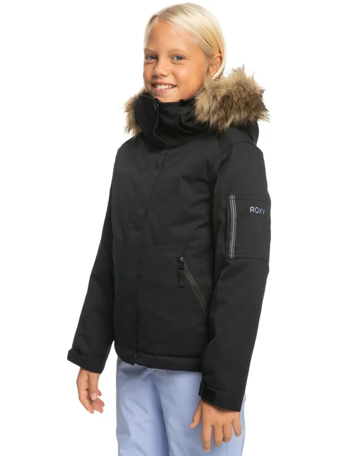 Roxy Girls Snow Girl039s 416 Meade Technical Snow Jacket True Black 8211 Women
