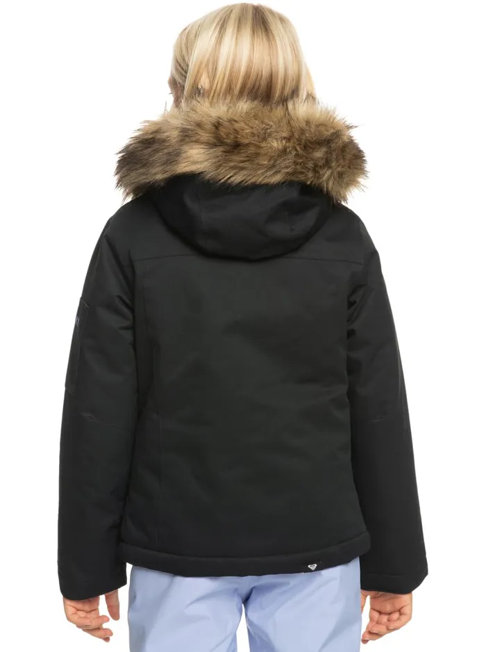 Roxy Girls Snow Girl039s 416 Meade Technical Snow Jacket True Black 8211 Women