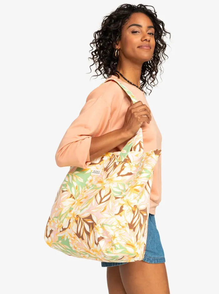 Roxy Handbags Anti Bad Vibes Printed Tote Bag Quiet Green Coast 2 Coast 8211 Women Roxy Handbags Anti Bad Vibes Printed Tote Bag Quiet Green Coast 2 Coast 8211 Women