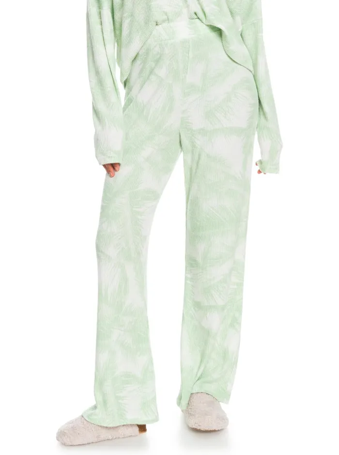 Roxy Loungewear Endless Daze NonDenim Pants Sprucetone Off To Paradise 8211 Women
