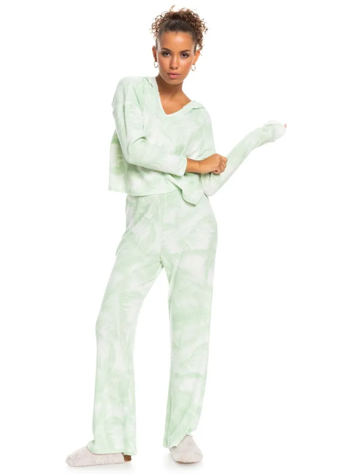 Roxy Loungewear Endless Daze NonDenim Pants Sprucetone Off To Paradise 8211 Women