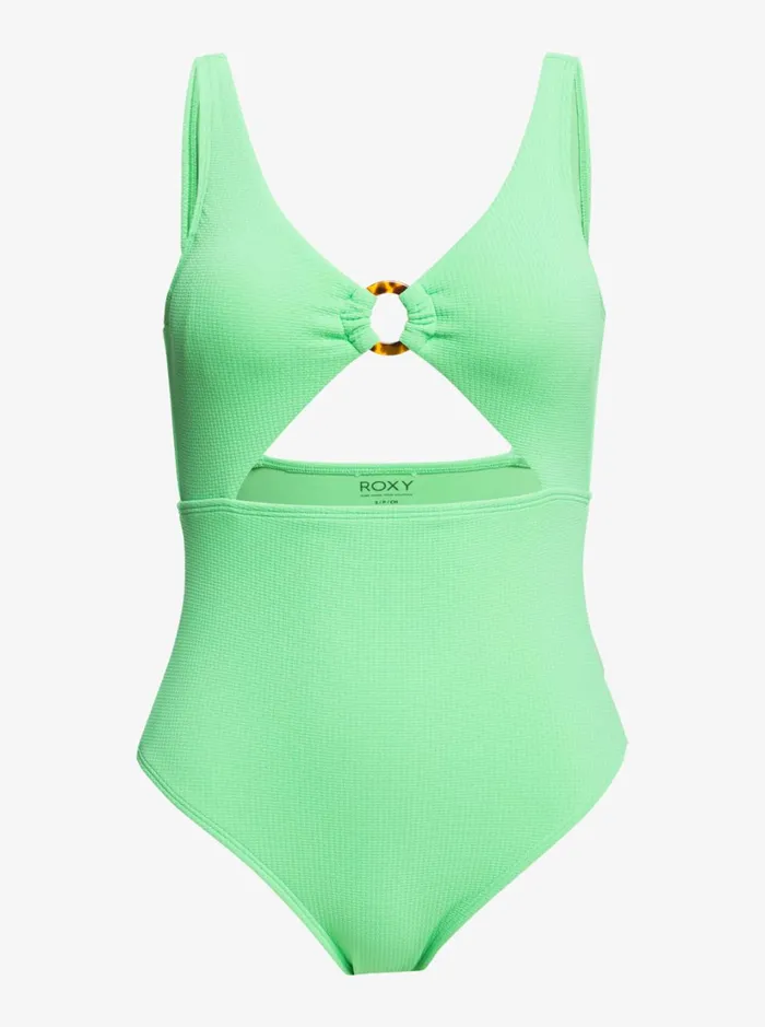Roxy One Pieces Color Jam OnePiece Swimsuit Absinthe Green 8211 Women
