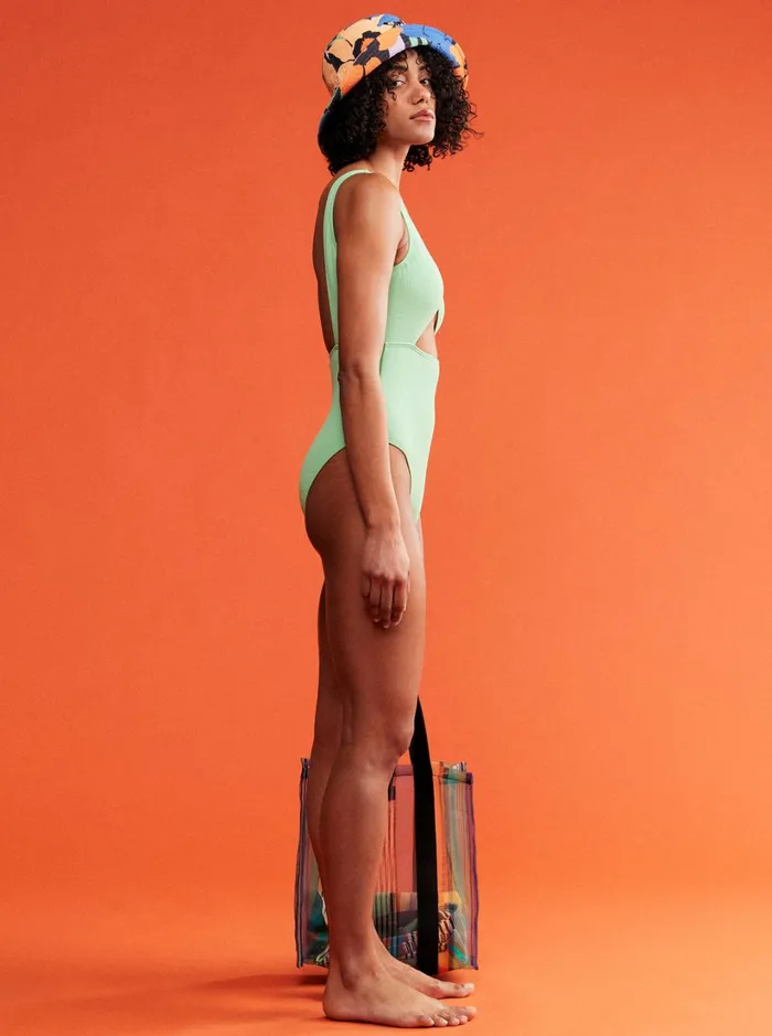 Roxy One Pieces Color Jam OnePiece Swimsuit Absinthe Green 8211 Women