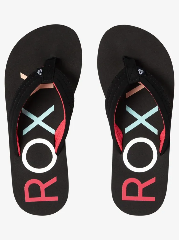 Roxy Shoes and Sandals Girl039s 416 Vista FlipFlops Black 8211 Women