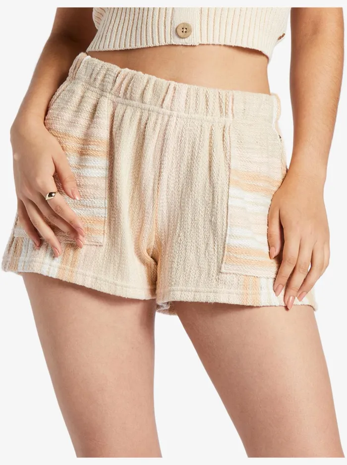 Roxy Shorts Todos Santos Sweat Shorts Bonzer Stripe Tapioca 8211 Women