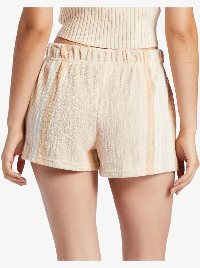 Roxy Shorts Todos Santos Sweat Shorts Bonzer Stripe Tapioca 8211 Women