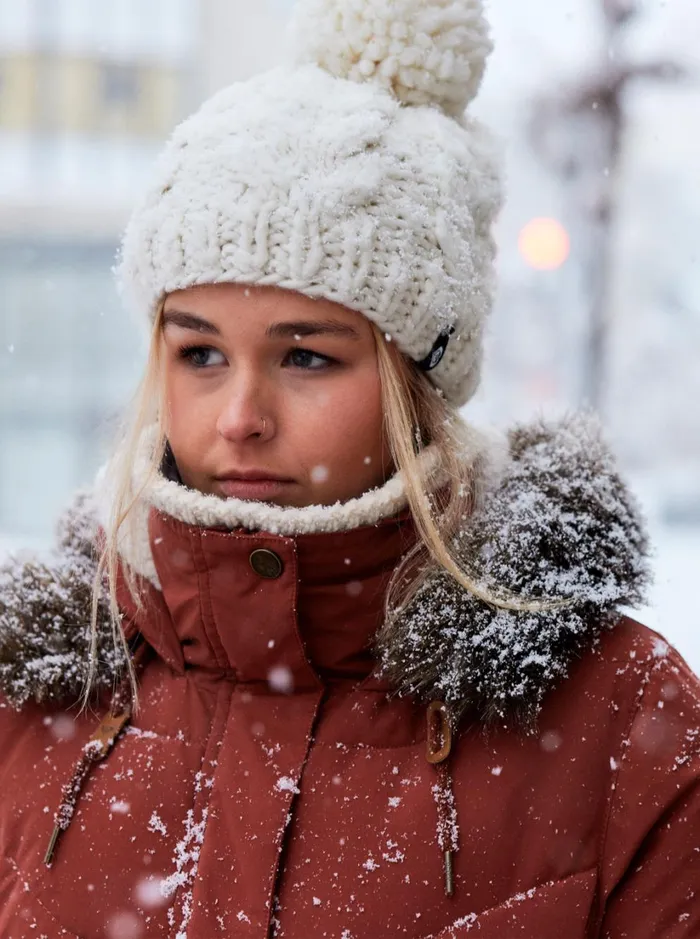 Roxy Snow Jackets Ellie Warmlink Winter Jacket With Heating Panel Smoked Paprika 8211 Women