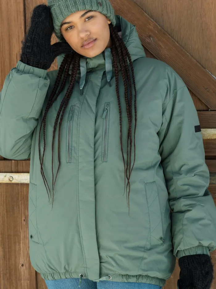 Roxy Snow Jackets Lofty Cloud Winter Parka Dark Forest 8211 Women