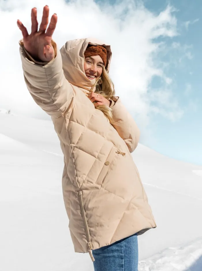Roxy Snow Jackets Neeva Winter Jacket Hazelnut 8211 Women