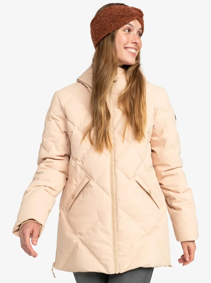 Roxy Snow Jackets Neeva Winter Jacket Hazelnut 8211 Women